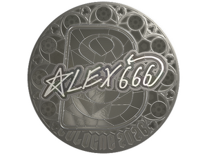 Sticker | alex666 (Foil) | Cologne 2026