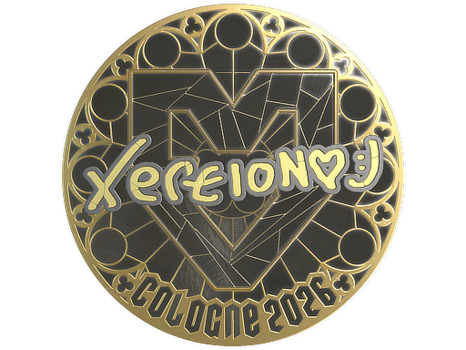 Sticker | xertioN (Gold) | Cologne 2026