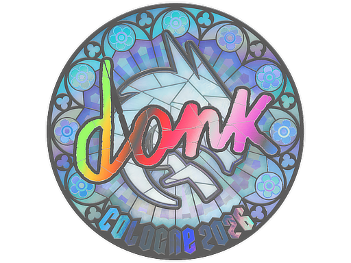 Sticker | donk (Holo) | Cologne 2026