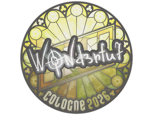 Sticker | w0nderful | Cologne 2026