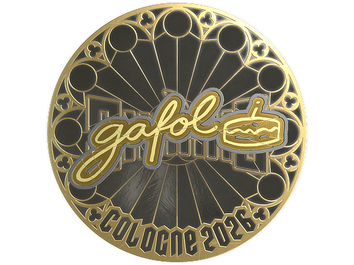 Sticker | gafolo (Gold) | Cologne 2026