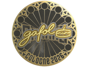 Sticker | gafolo (Gold) | Cologne 2026