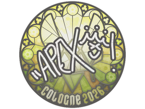 Sticker | apEX | Cologne 2026