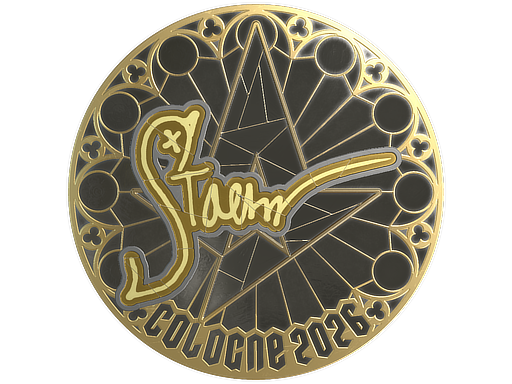 Sticker | Staehr (Gold) | Cologne 2026