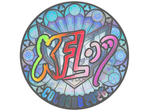 Sticker | xfl0ud (Holo) | Cologne 2026