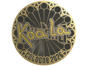 Sticker | koala (Gold) | Cologne 2026