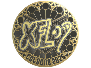 Sticker | xfl0ud (Gold) | Cologne 2026