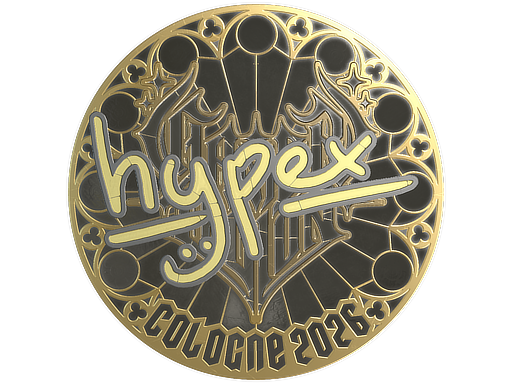 Sticker | hypex (Gold) | Cologne 2026