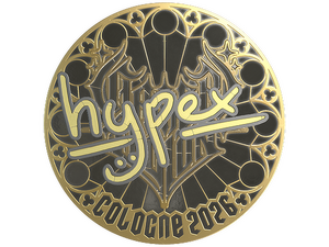 Sticker | hypex (Gold) | Cologne 2026
