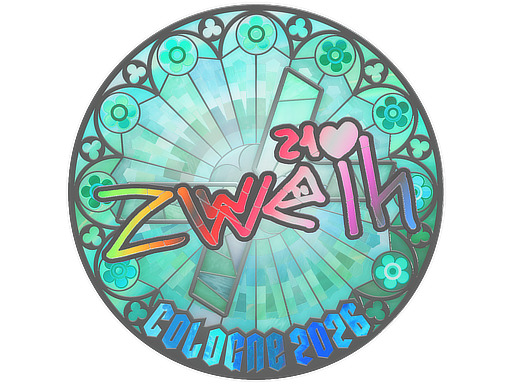 Sticker | zweih (Holo) | Cologne 2026