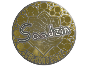 Sticker | saadzin (Foil) | Cologne 2026