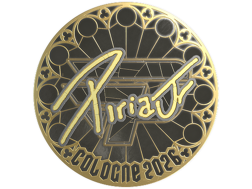 Sticker | piriajr (Gold) | Cologne 2026