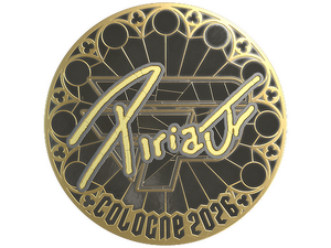 Sticker | piriajr (Gold) | Cologne 2026