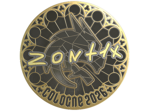 Sticker | zont1x (Gold) | Cologne 2026