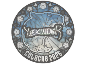 Sticker | YEKINDAR | Cologne 2026