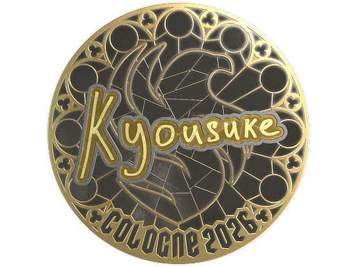 Sticker | kyousuke (Gold) | Cologne 2026