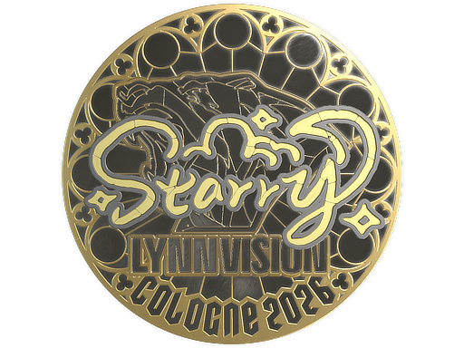 Sticker | Starry (Gold) | Cologne 2026