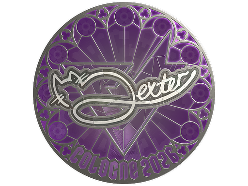 Sticker | dexter (Foil) | Cologne 2026