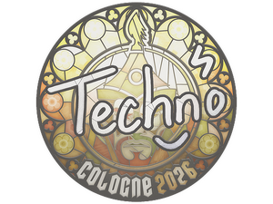Sticker | Techno4K | Cologne 2026