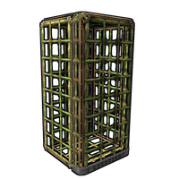 Bamboo Cage Fridge