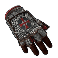 Knights Templar Roadsign Gloves