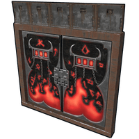 Armored Double Door from Hell