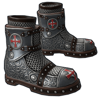 Knights Templar Boots