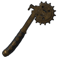 Gold Chains Salvaged Axe