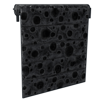 Asteroid Garage Door