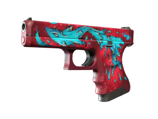 Souvenir Glock-18 | Water Elemental (Minimal Wear)