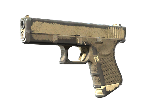 Souvenir Glock-18 | Sand Dune (Battle-Scarred)