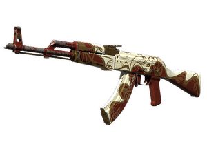 Souvenir AK-47 | Nouveau Rouge (Well-Worn)