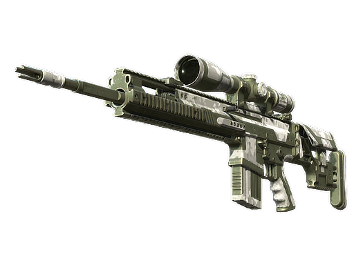 SCAR-20 | Arctic Camo Panels (Well-Worn)