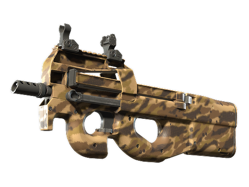 Souvenir P90 | Desert Halftone (Minimal Wear)