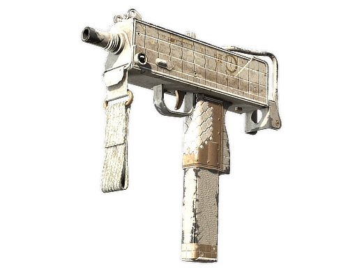 MAC-10 | Arabesque Mosaic (Battle-Scarred)