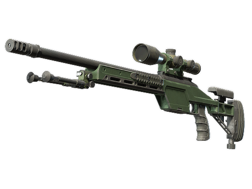 Souvenir SSG 08 | Green Ceramic (Battle-Scarred)