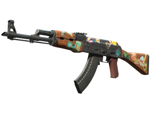 Souvenir AK-47 | Jet Set (Battle-Scarred)