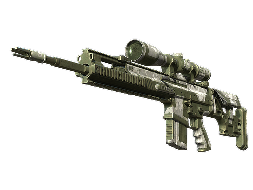 SCAR-20 | Arctic Camo Panels (Battle-Scarred)