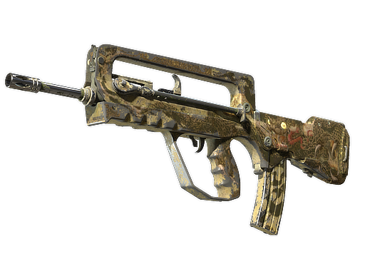 FAMAS | Snake Song (Battle-Scarred)
