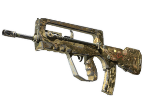FAMAS | Snake Song (Battle-Scarred)
