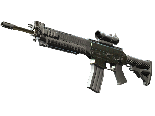 Souvenir SG 553 | Army Sheen (Field-Tested)