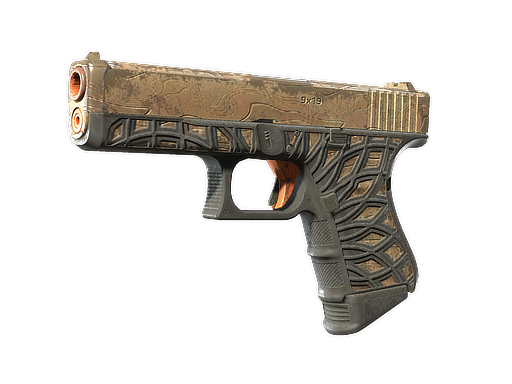 Glock-18 | Ifrit Lattice (Battle-Scarred)