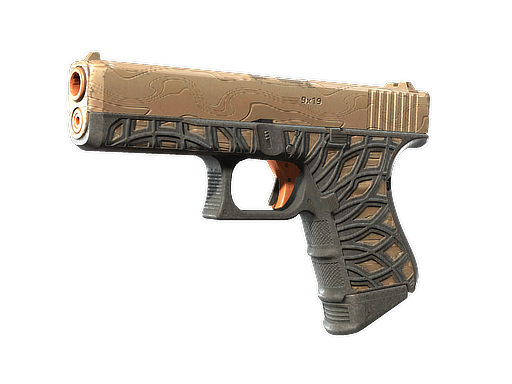 Glock-18 | Ifrit Lattice (Well-Worn)