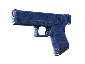 Souvenir Glock-18 | Ocean Topo (Minimal Wear)