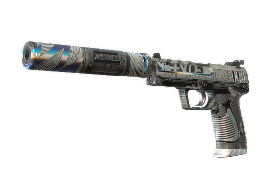 USP-S | Spiral Glitch (Minimal Wear)