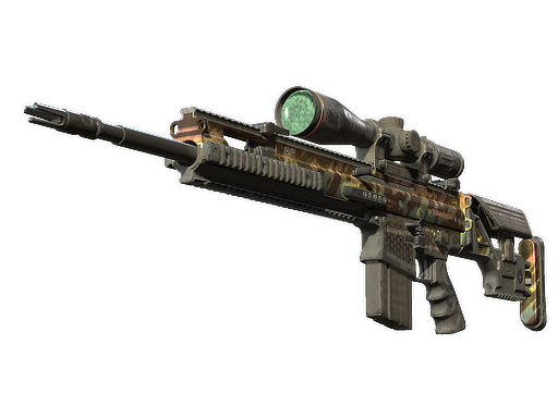 Souvenir SCAR-20 | Caged (Battle-Scarred)