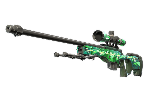 Souvenir AWP | Green Energy (Well-Worn)