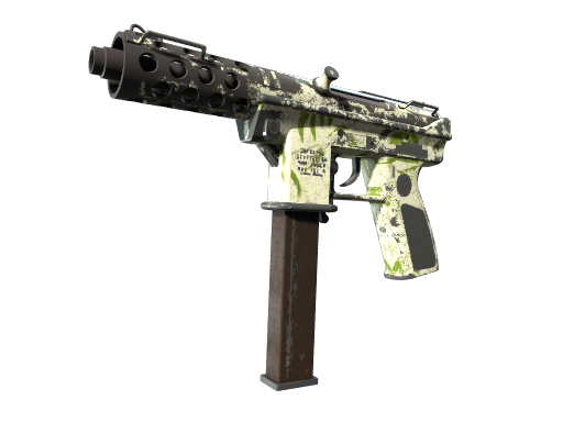 Souvenir Tec-9 | Bamboo Forest (Battle-Scarred)