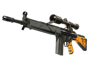 Souvenir G3SG1 | Orange Kimono (Battle-Scarred)