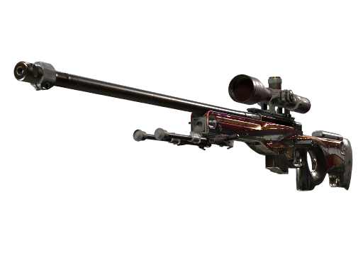 Souvenir AWP | Chrome Cannon (Battle-Scarred)